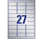 Etiquette d'identification, argent