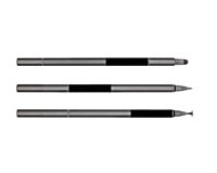 XtremeMac XWH-STY-83 stylet Noir, Argent