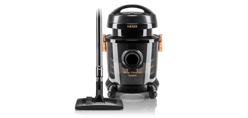 Haeger VC-12W.044A aspiradora 7 L Aspiradora de tambor Seca y húmeda 1200 W