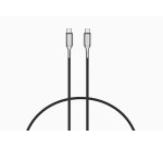 Cygnett USB-C - USB-C USB cable USB 2.0 1 m USB C 0.48 Gbit/s Black, Stainless steel