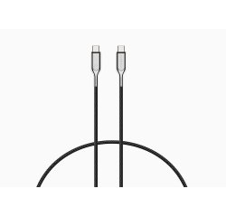 Cygnett USB-C - USB-C cavo USB USB 2.0 1 m USB C Nero, Acciaio inox