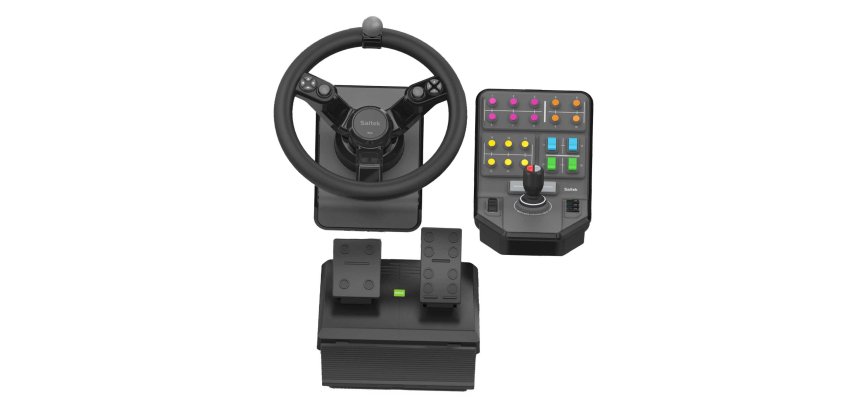 Logitech G 945-000062 accessoire de jeux vidéo Noir USB Volant + pédales Analogique/Numérique PC
