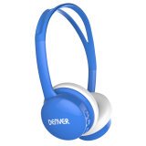 Denver BTH-150BLUE auricular y casco Auriculares Inalámbrico y alámbrico Diadema Música Micro USB Bluetooth Azul