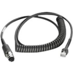 Zebra 25-71918-01R cable de serie Negro 2,75 m LAN