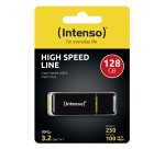 Intenso High Speed Line USB flash drive 128 GB USB Type-A 3.2 Gen 1 (3.1 Gen 1) Black, Yellow