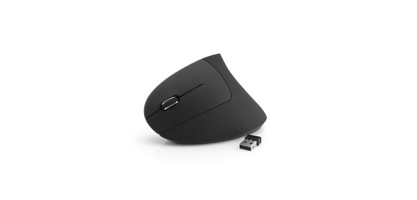 MediaRange MROS233 Left-Handed Wireless Office Mouse Optical 1600 DPI