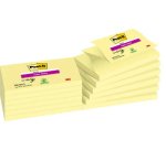 Bloc-notes post-it recharge z-notes 127x76mm 90f super z-notes repositionnables