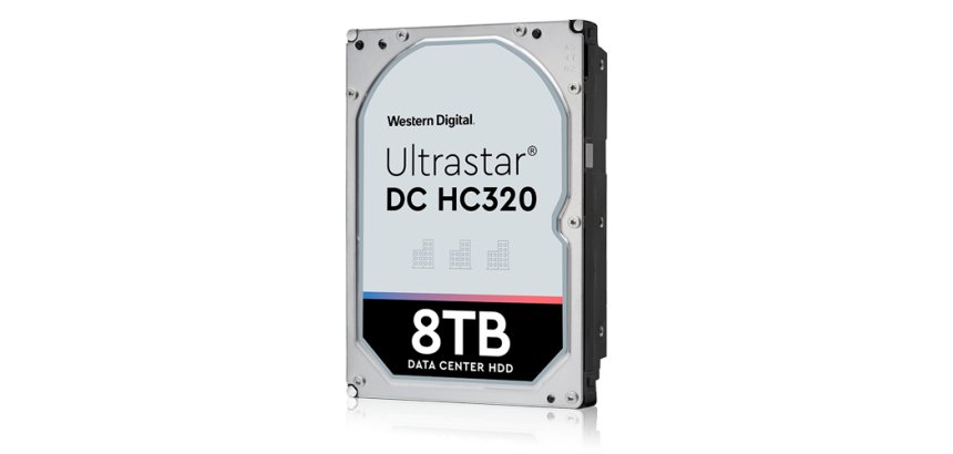 Western Digital Ultrastar DC HC320 disque dur 8 To 7200 tr/min 256 Mo 3.5" Série ATA III