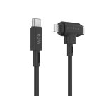 HYPER HyperJuice câble USB USB 2.0 1,5 m USB C USB C/Lightning Noir