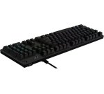 Logitech G 920-008940 clavier Gaming USB AZERTY Français Charbon