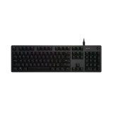 Logitech G G512 Carbon RGB Mechanical Gaming Keyboard, GX Blue (Clicky) clavier Jouer USB AZERTY Français Charbon