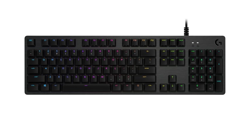 Logitech G 920-008940 clavier Gaming USB AZERTY Français Charbon