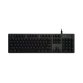 Logitech G G512 Carbon RGB Mechanical Gaming Keyboard, GX Blue (Clicky) clavier Jouer USB AZERTY Français Charbon