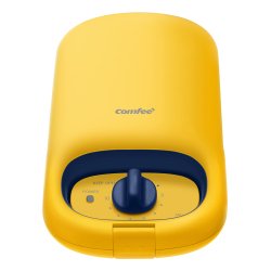 Comfeè MC-JK1312P201 waffle iron 1 waffle(s) 950 W Blue, Yellow