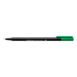 Feutre staedtler triplus fineliner 334 r pointe extra  fine 0,3mm ergonomique        coloris vert