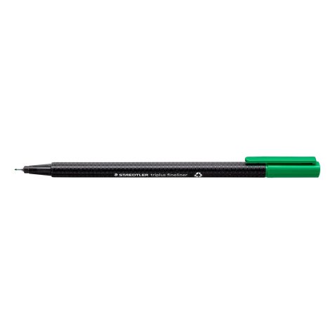 Feutre staedtler triplus fineliner 334 r pointe extra  fine 0,3mm ergonomique        coloris vert