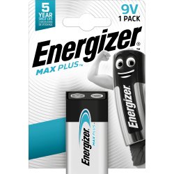 Pile Max Plus 9V 522, pack de 1 pile