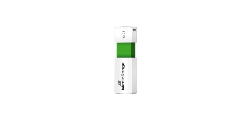 MediaRange MR973 USB flash drive 32GB USB Type-A 2.0 Green, White