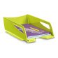 Corbeille à courrier Maxi Gloss Anis, format 24 x 32 cm - Dimensions : L38,6 x H11,5 x P27 cm