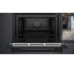 SIEMENS Four encastrable pyrolyse CB774G1B1, IQ700, Compact, 11 modes de cuissons