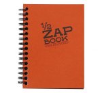 1/2 Zap Book carnet spiralé 80F A6 80g - Aléatoire