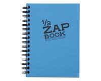 1/2 Zap Book carnet spiralé 80F A6 80g - Aléatoire