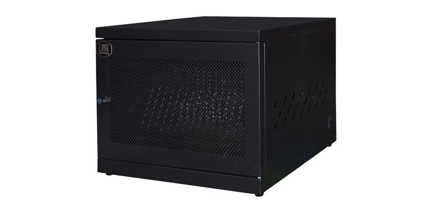LINK LKSCA163 rack cabinet Freestand/Wall/Floor mounted rack Black