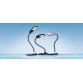 Lampe à LED TWIST bras flexible - base métal coloris Noir