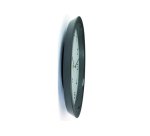 Horloge murale Horissimo silencieuse grand format à pile 1AA non fournie - D38 cm, P5,11 cm Noir
