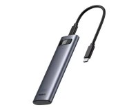 Baseus B00760600811-01 caja para disco duro externo Caja externa para unidad de estado sólido (SSD) Gris M.2