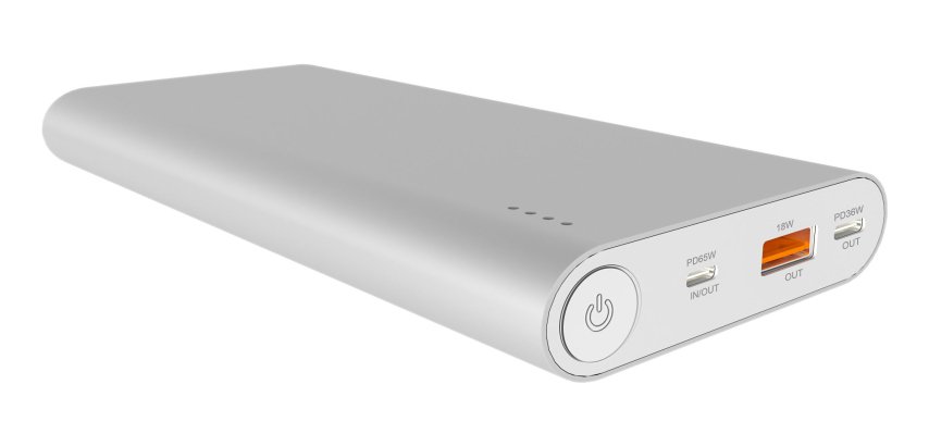 DLH DY-BE5465 banque d'alimentation électrique 20100 mAh Aluminium, Gris