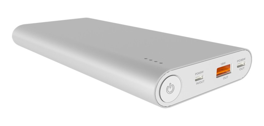 DLH DY-BE5465 banque d'alimentation électrique 20100 mAh Aluminium, Gris