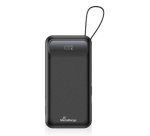 MediaRange MRMA753 Lithium Polymer Power Bank (LiPo) 10000 mAh Black