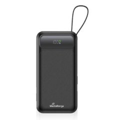 MediaRange MRMA753 Lithium Polymer Power Bank (LiPo) 10000 mAh Black