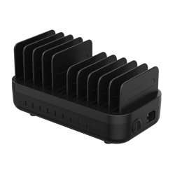 DLH DY-AU5440 chargeur d'appareils mobiles Universel Noir Secteur Intérieure