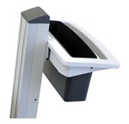 Ergotron NF Cart Basket & Handle Kit Cestino e impugnatura