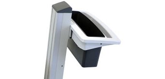 Ergotron NF Cart Basket & Handle Kit Cestino e impugnatura