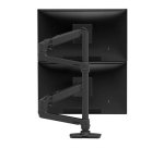 Ergotron LX Series LX Dual Stacking Arm, Tall Pole, Matte Black 101,6 cm (40") Escritorio Negro