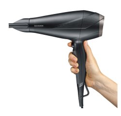 Severin HT 0167 hair dryer 2300 W Black, Silver