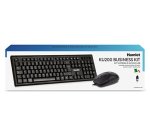 Hamlet KU200 tastiera Mouse incluso Casa USB Italiano Nero