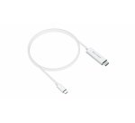 HYPER HD6007WHGL câble HDMI 2,5 m USB-C HDMI Type A (Standard) Blanc