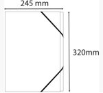 Trieur exacompta agrafe teksto polypropylene 3        rabats12 compartiments a4     assortiment