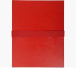 Chemise à dos extensible Balacron, rouge