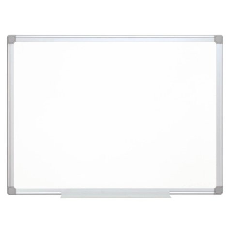 Tableau q-connect laqué magnétique cadre aluminium idéal collèges bureaux inclus accessoires fixation mur 200x100cm