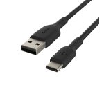 Belkin CAB001BT1MBK câble USB 1 m USB A USB C Noir