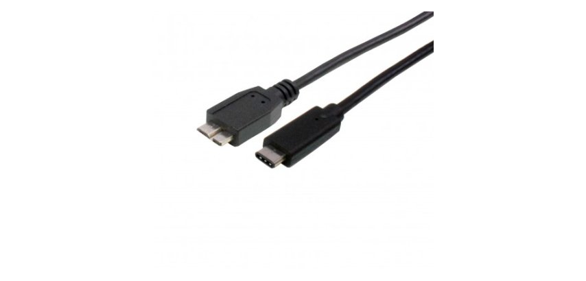 DCU Advance Tecnologic 391180 câble USB 1 m Micro-USB B USB C Noir