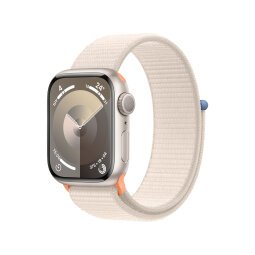 APPLE Montre connectée Watch 9 Alu 41mm Lumière stellaire/Boucle Sport