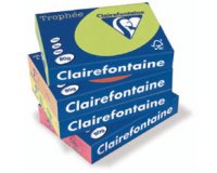 Papier couleur clairefontaine trophée multifonction a3 80g/m2 couleurs vives ivoire paquet 500 feuilles