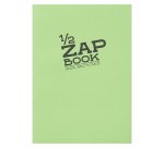 1/2 Zap Book carnet collé 80F A5 80g - Aléatoire