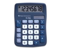 Calculatrice texas instruments bureau ti-1726 mémoire racine carrée pourcentage mémoire solaire/pile 114x83x20mm 61g